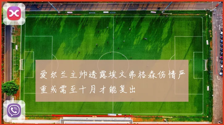 爱尔兰主帅透露埃文弗格森伤情严重或需至十月才能复出